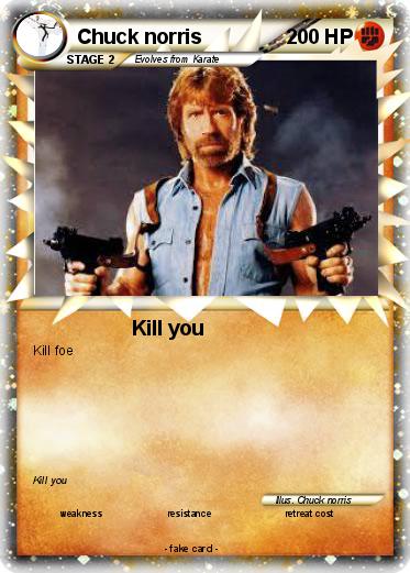 Pokemon Chuck norris