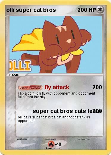 Pokemon olli super cat bros