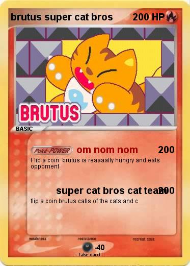 Pokemon brutus super cat bros