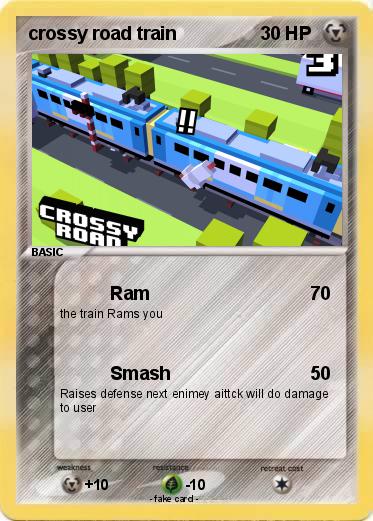 Pokemon crossy road train