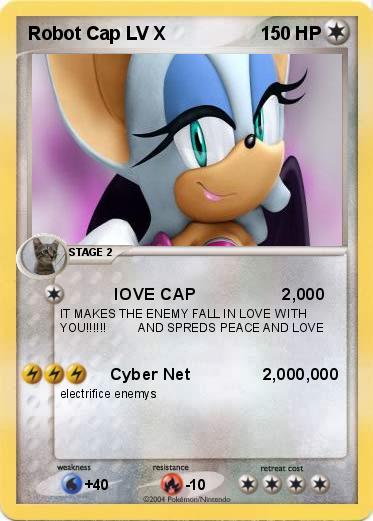 Pokemon Robot Cap LV X