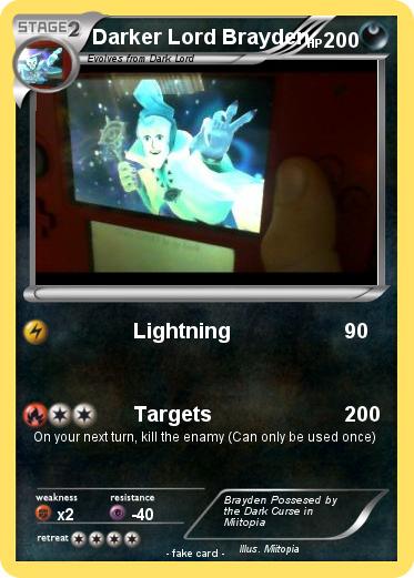 Pokemon Darker Lord Brayden