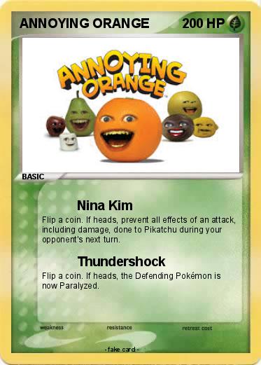 Pokemon ANNOYING ORANGE