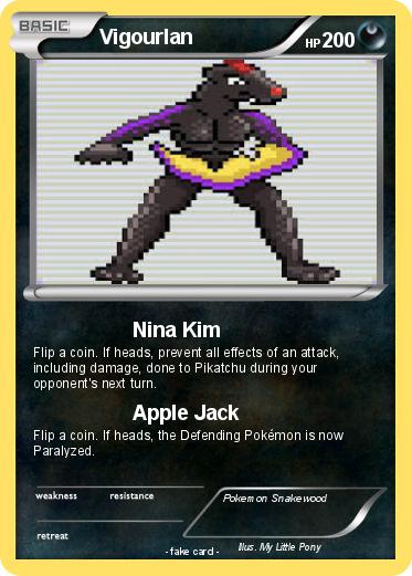 Pokemon Vigourlan