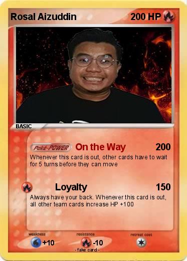 Pokemon Rosal Aizuddin