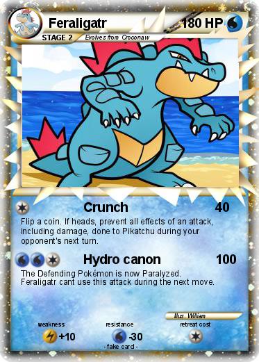 Pokemon Feraligatr