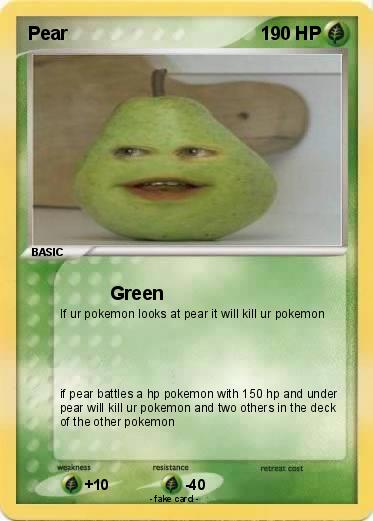 Pokemon Pear