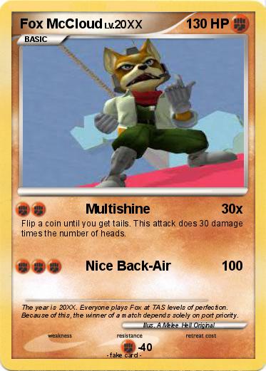Pokemon Fox McCloud