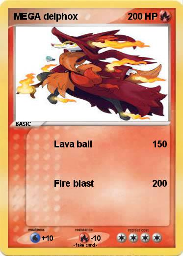 Pokemon MEGA delphox