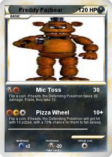 Pokemon Freddy Fazbear