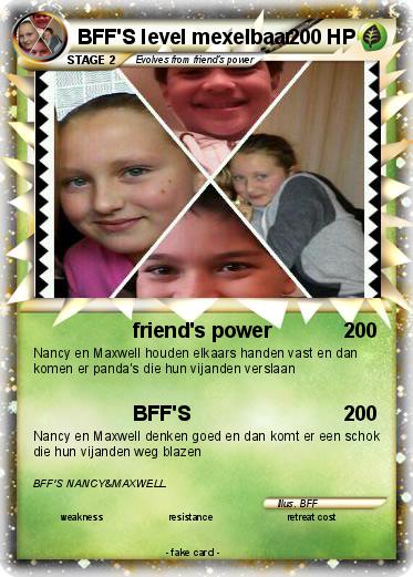 Pokemon BFF'S level mexelbaar
