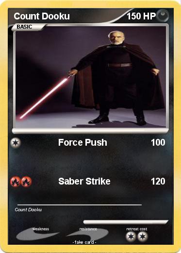 Pokemon Count Dooku