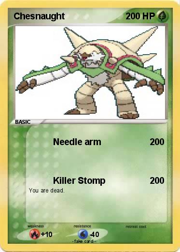 Pokemon Chesnaught