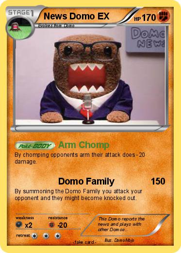 Pokemon News Domo EX