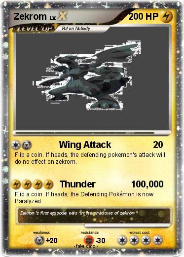 Pokemon Zekrom