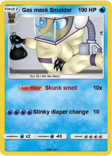 Pokemon Gas mask Smolder