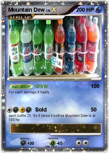 Pokemon Mountain Dew