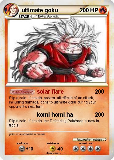 Pokemon ultimate goku