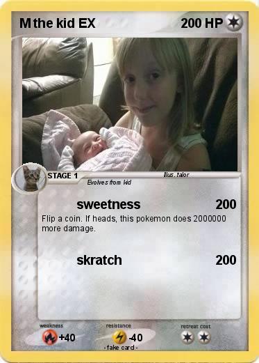 Pokemon M the kid EX