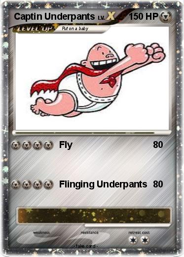 Pokemon Captin Underpants