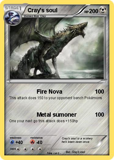 Pokemon Cray's soul