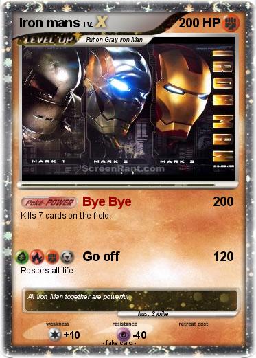 Pokemon Iron mans