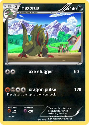 Pokemon Haxorus