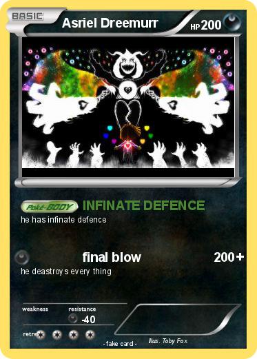 Pokemon Asriel Dreemurr