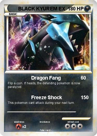 Pokemon BLACK KYUREM EX