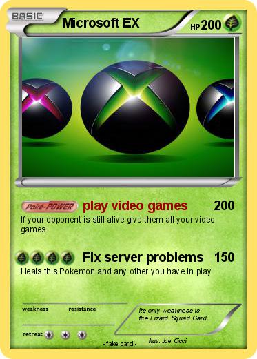 Pokemon Microsoft EX