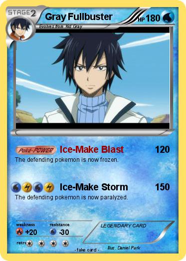 Pokemon Gray Fullbuster