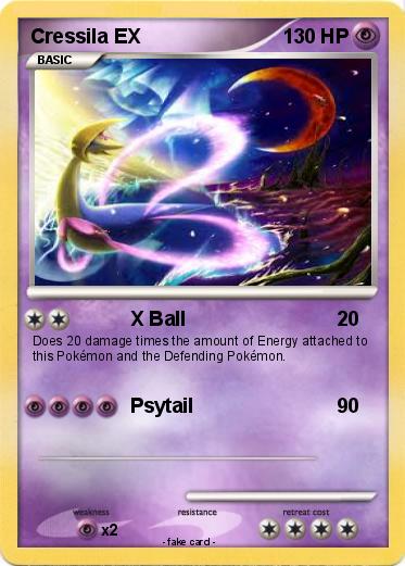 Pokemon Cressila EX