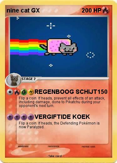 Pokemon nine cat GX