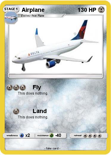 Pokemon Airplane