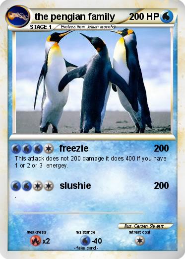 Pokemon the pengian family