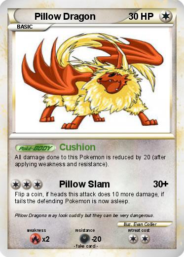 Pokemon Pillow Dragon