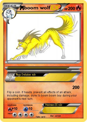 Pokemon boom wolf