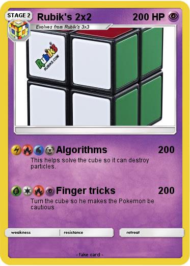 Pokemon Rubik's 2x2