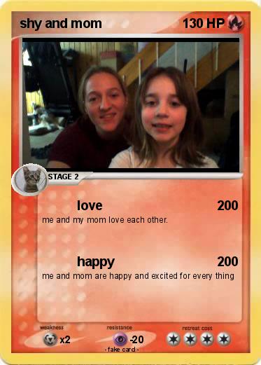 Pokemon shy and mom