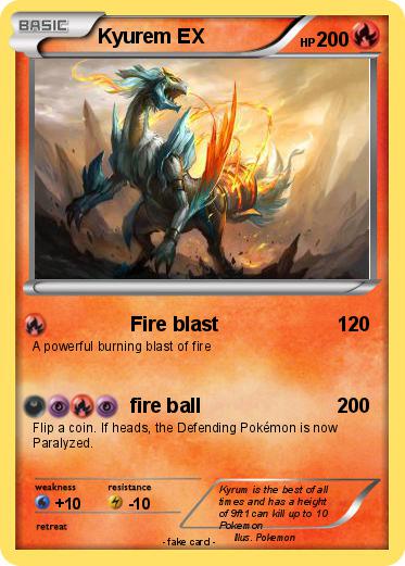 Pokemon Kyurem EX