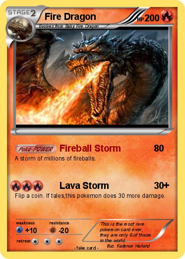 Pokemon Fire Dragon