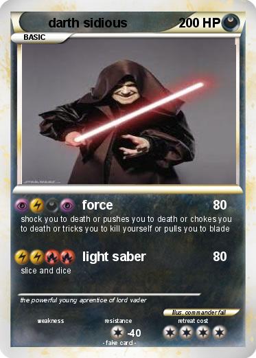 Pokemon darth sidious