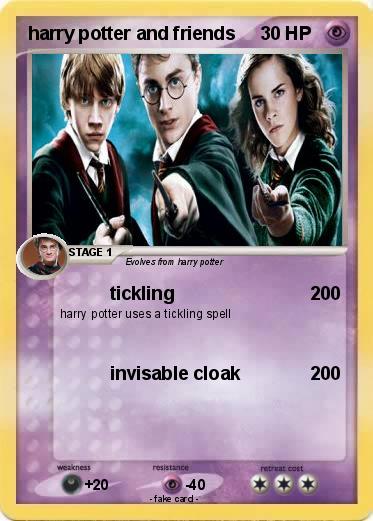 Pokemon harry potter and friends