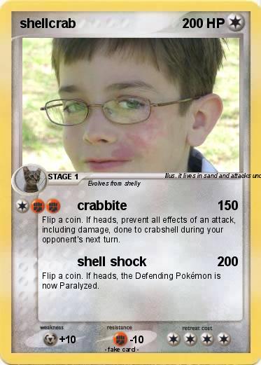 Pokemon shellcrab
