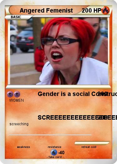Pokemon Angered Femenist