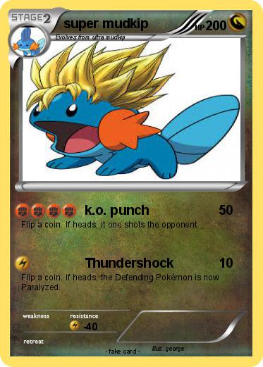 Pokemon super mudkip