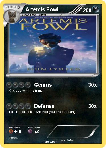 Pokemon Artemis Fowl