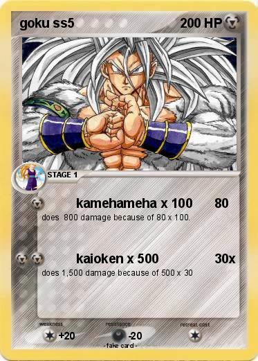 Pokemon goku ss5