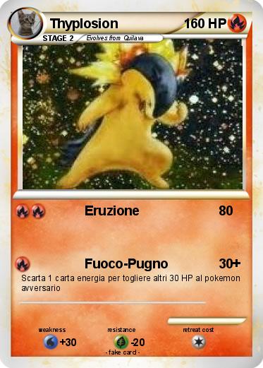 Pokemon Thyplosion