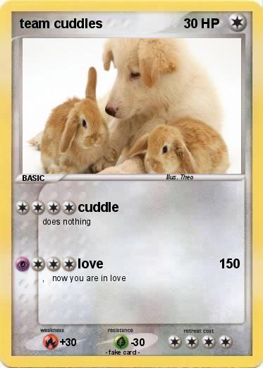 Pokemon team cuddles
